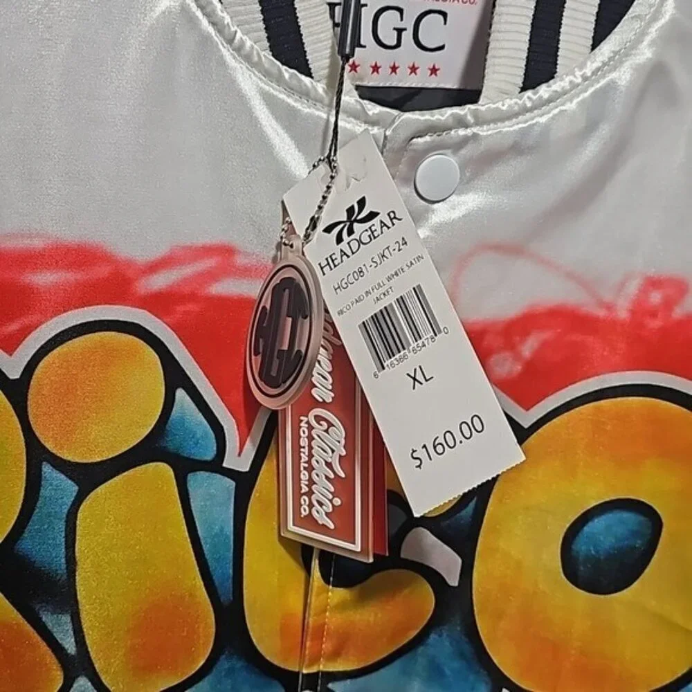 Paid in Full Rico Satin Jacket Cam'ron Size XL New